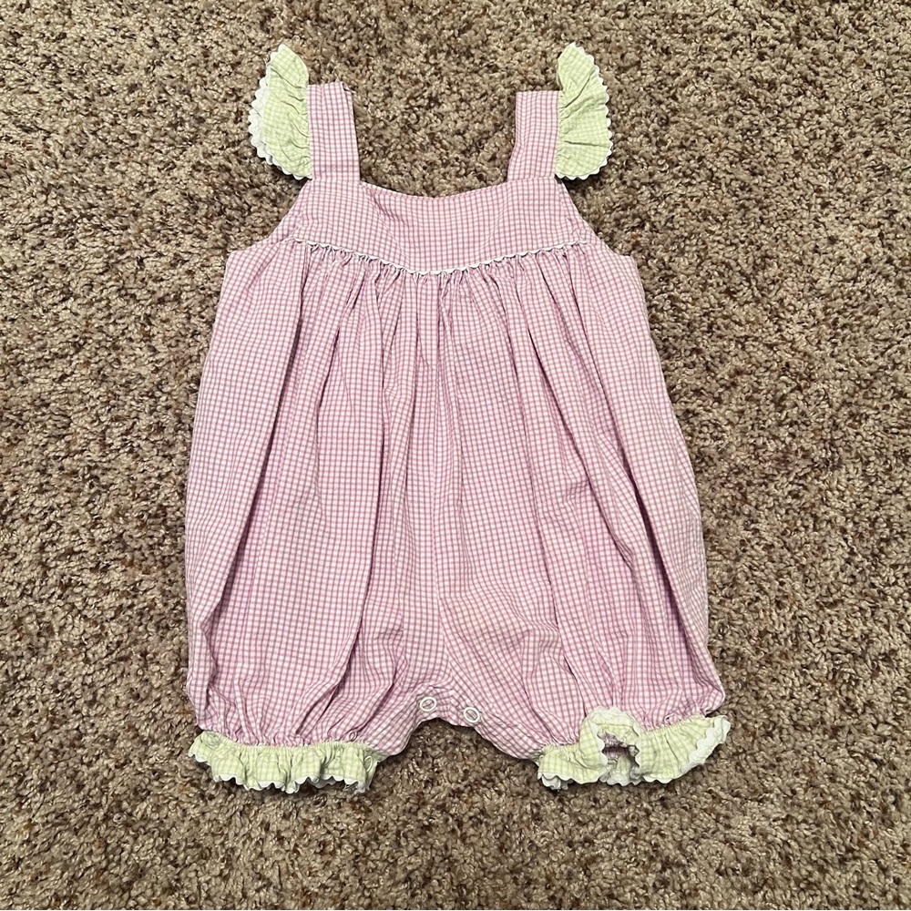 Royal Kidz purple/white romper